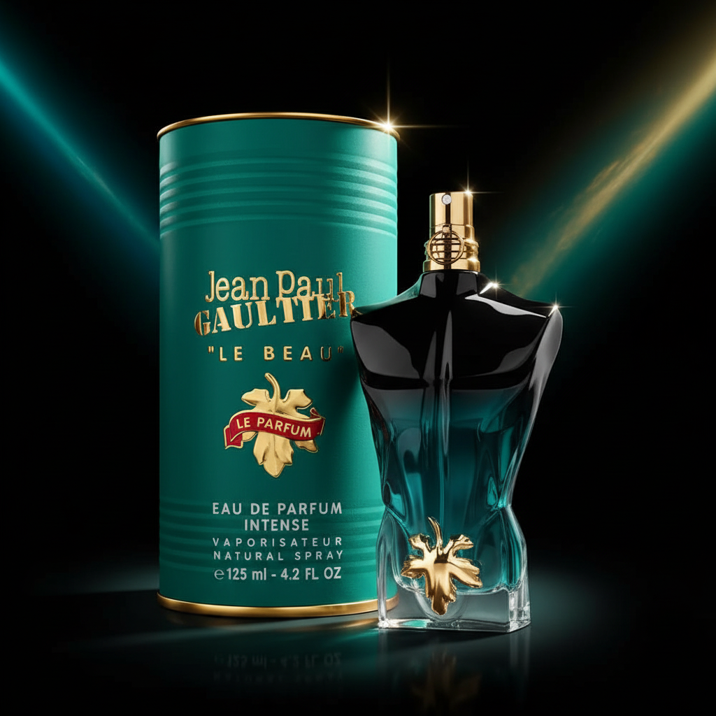 Le Beau Le Parfum - Teal Gold editorial