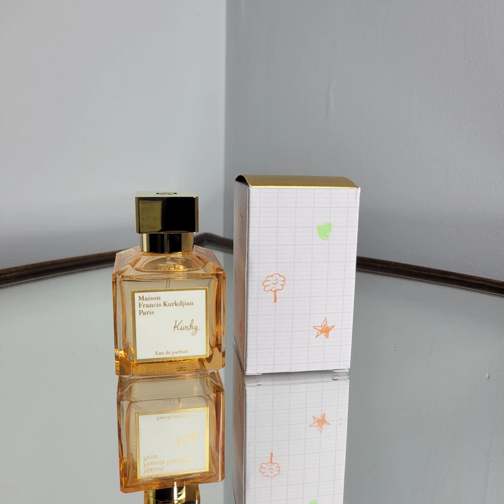 MFK Kurky bottle with box on mirror surface