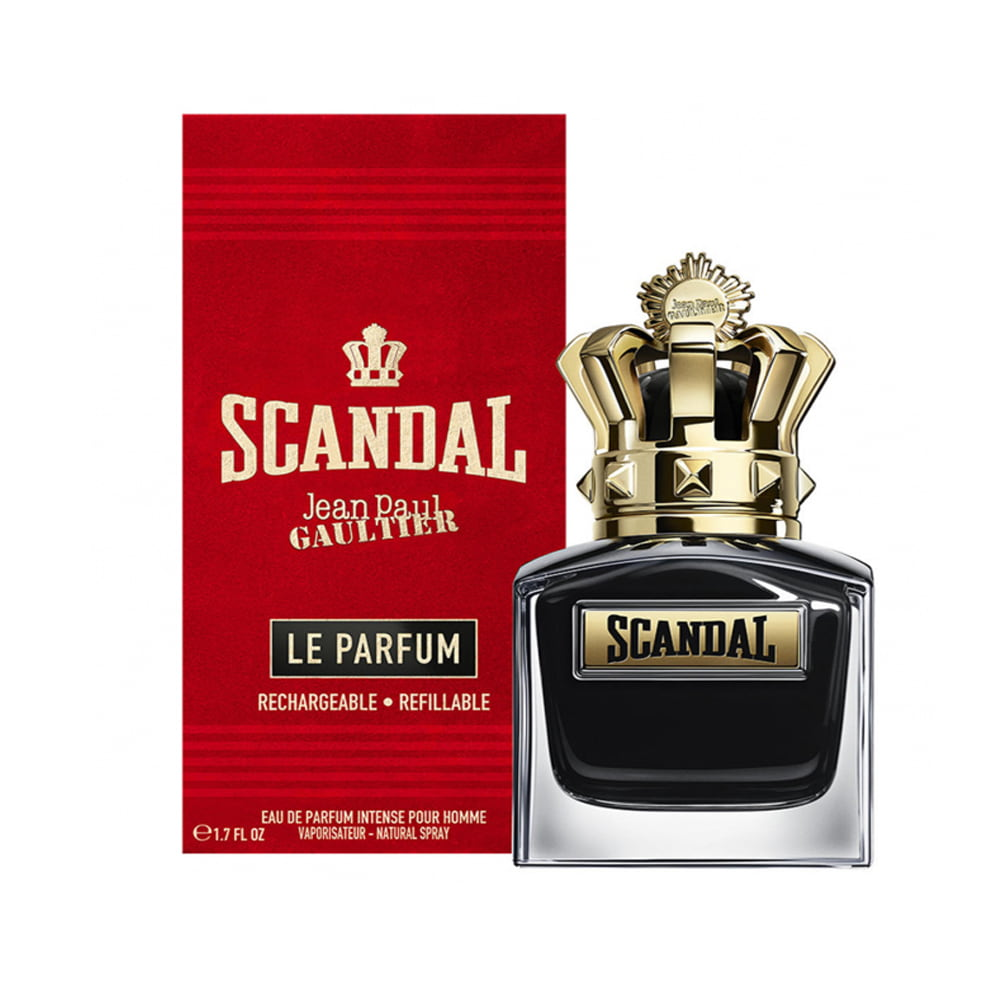 JPG Scandal Le Parfum black bottle with red box