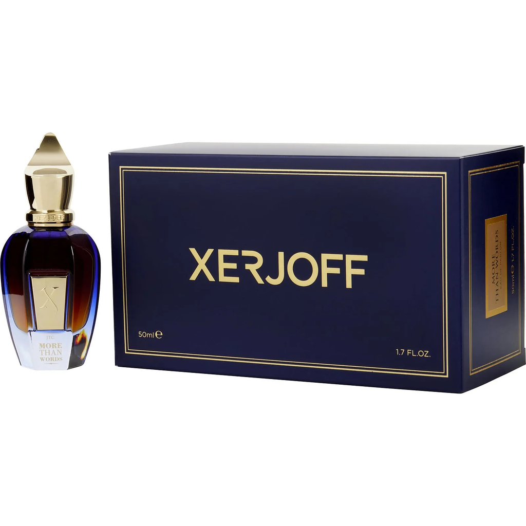 Xerjoff More Than Words navy bottle with navy box