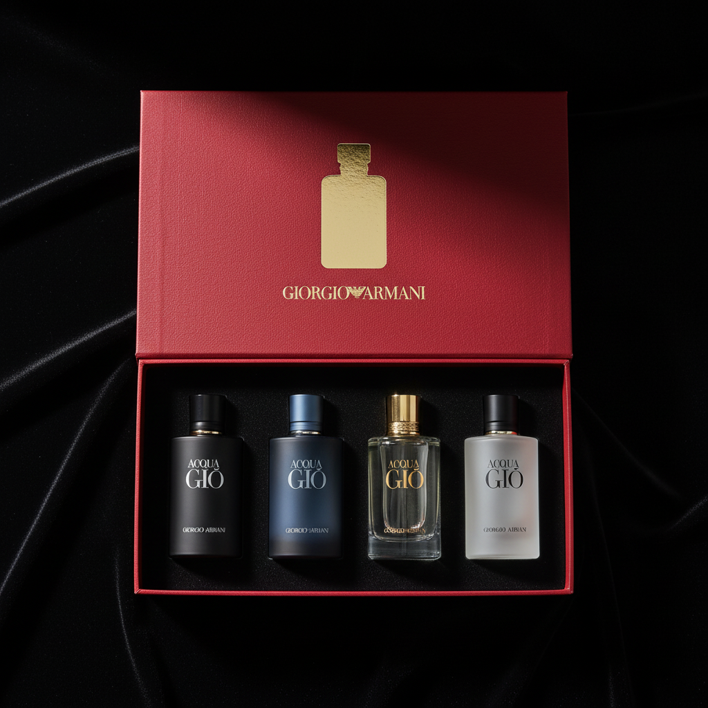 Acqua di Gio - Flat lay