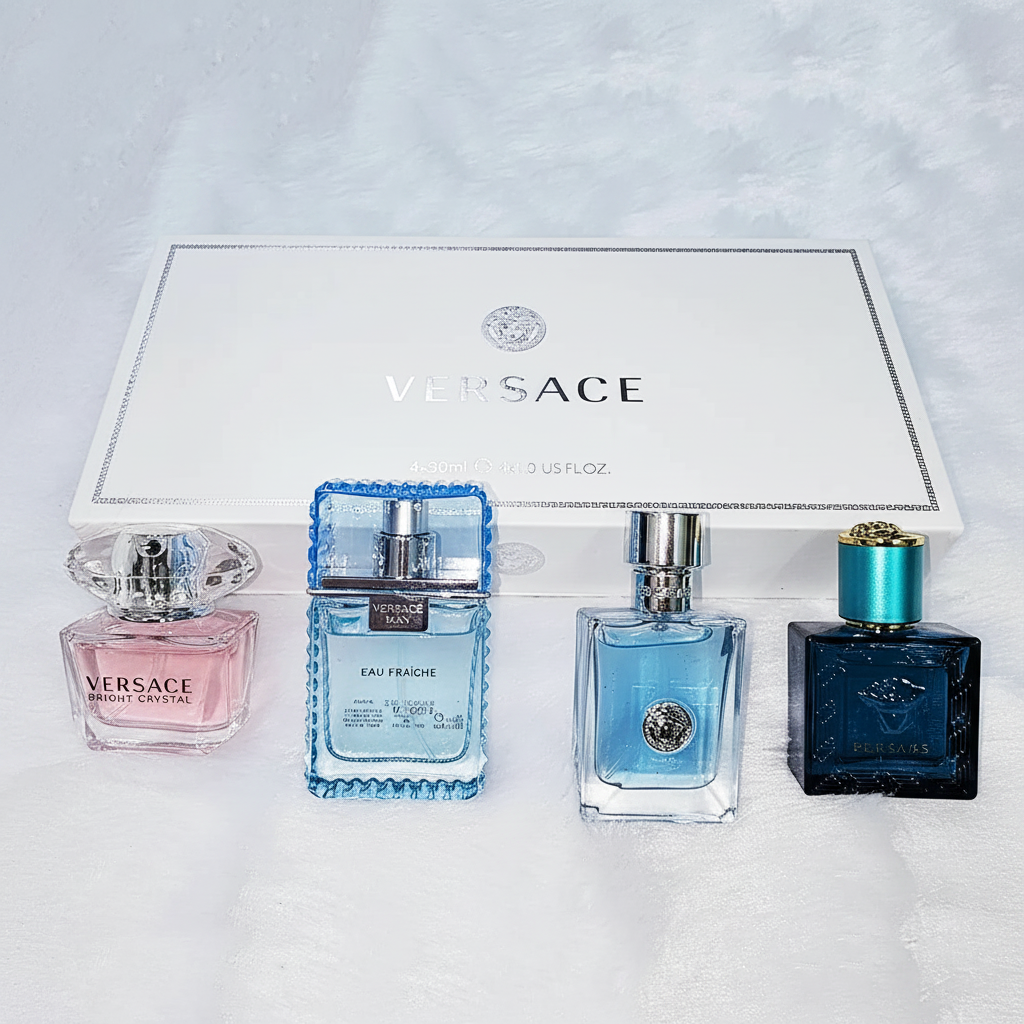 Versace Discovery Set - White box white background