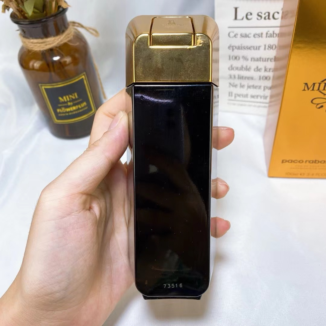 Paco Rabanne 1 Million EDT 100ml bottle back view