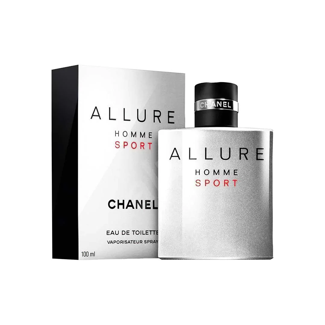 Allure Homme Sport – Fondo Blanco