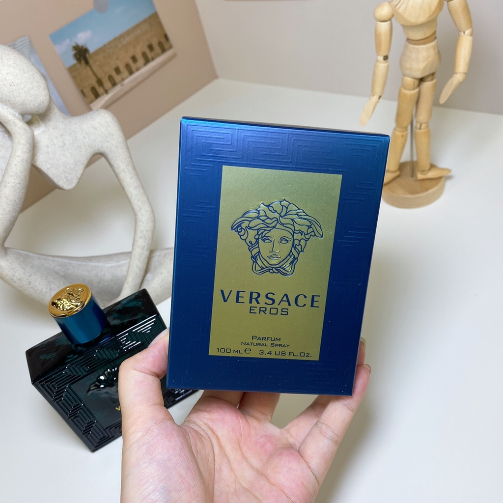 Versace Eros Parfum 100ml box front view