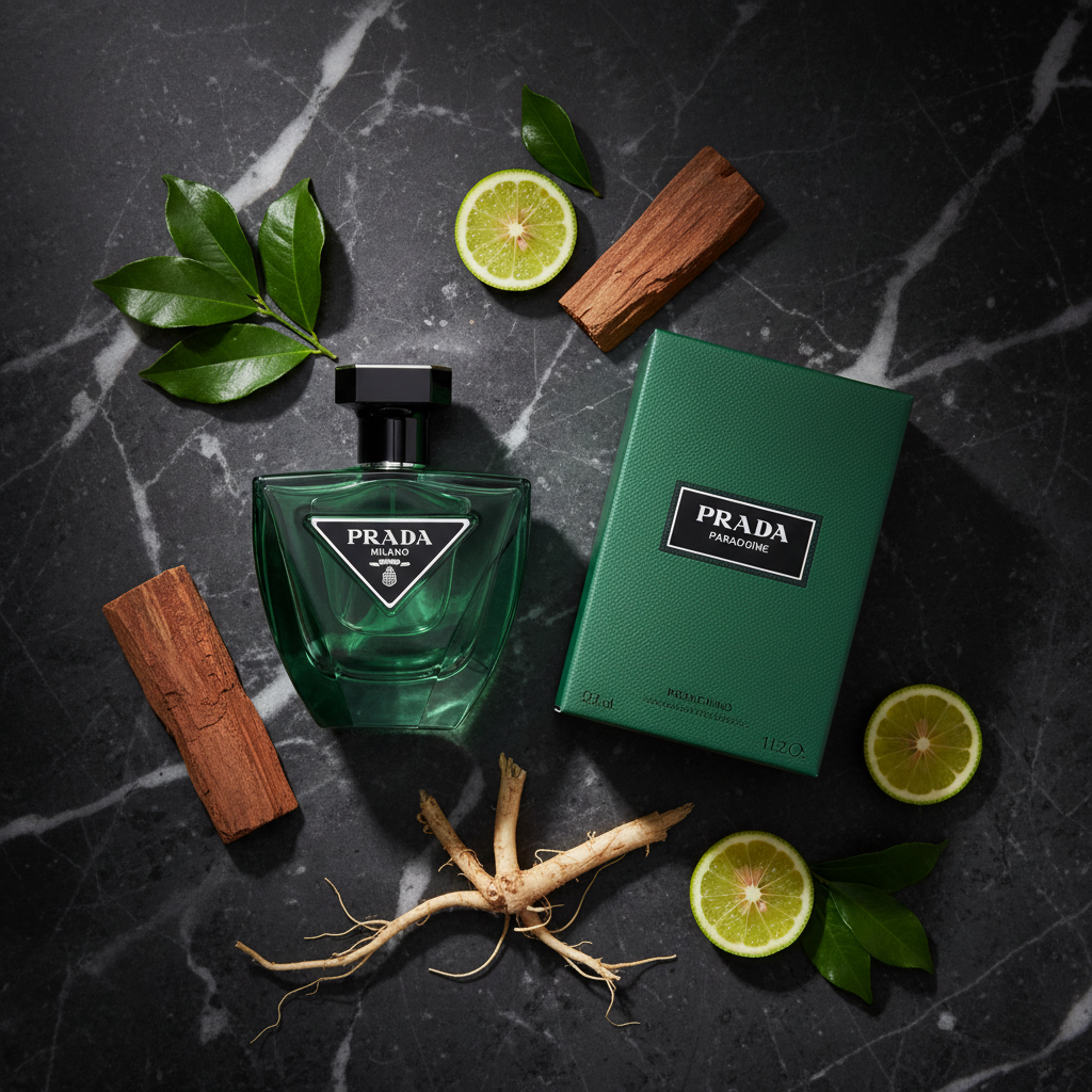 Paradigme - Dark Marble flat lay