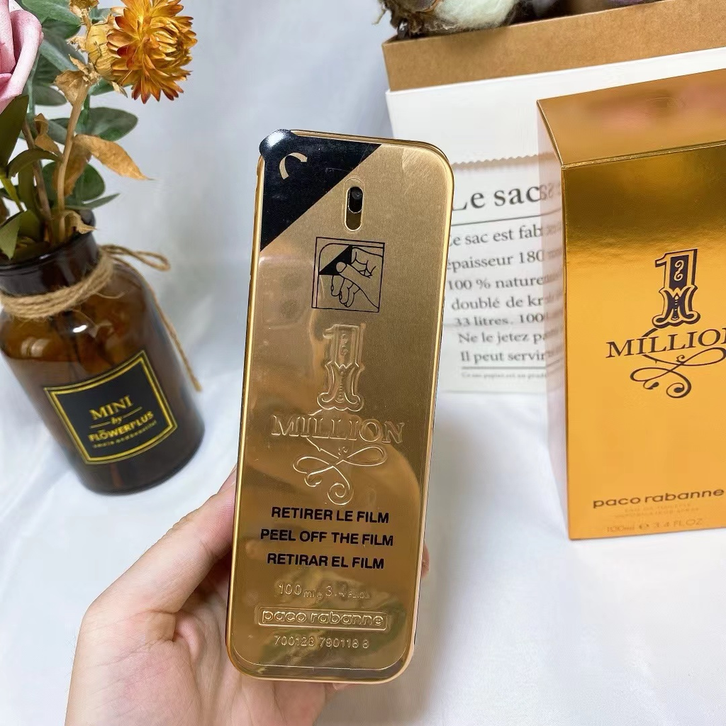 Paco Rabanne 1 Million EDT 100ml bottle front with box