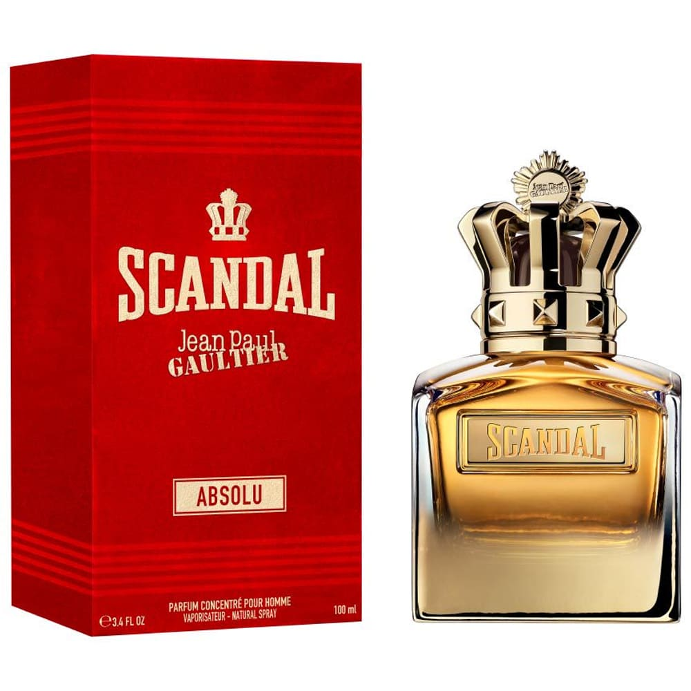 JPG Scandal Absolu gold bottle with red box