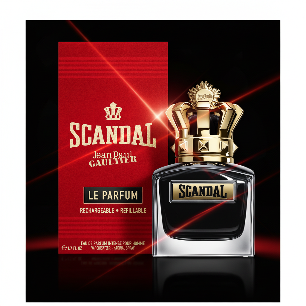 Scandal Le Parfum - Black Gold editorial