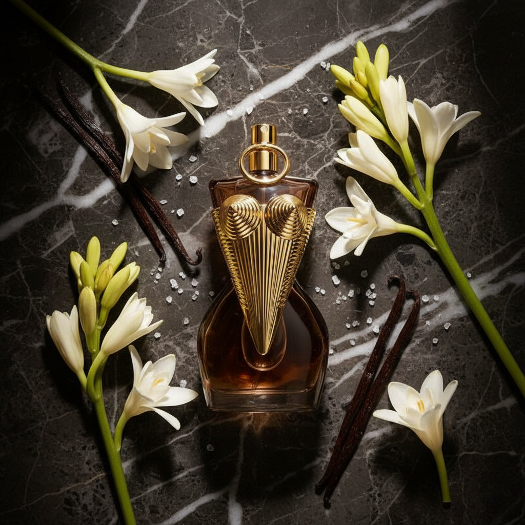 Gaultier Divine - Flat Lay editorial