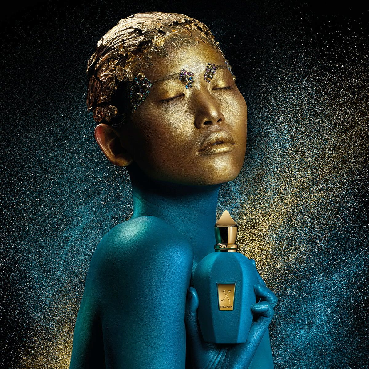 Xerjoff Erba Pura editorial campaign shot