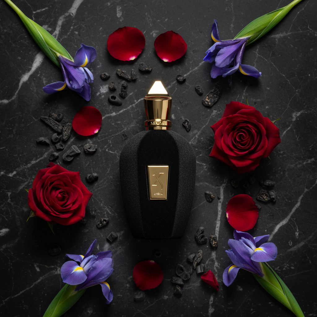 Opera - Dark Marble flat lay