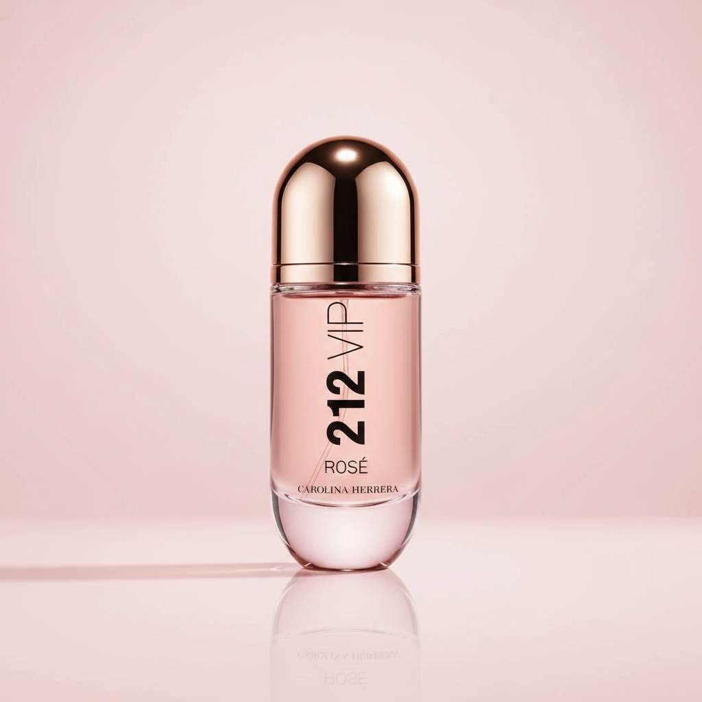 212 VIP ROSÉ fondo rosa